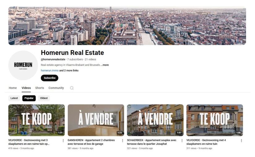 Discover the Homerun Real Estate YouTube Channel